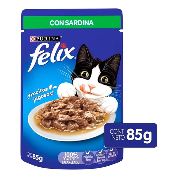 Alimento para Gato Purina Felix Sardina 85 g