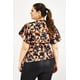 thumbnail image 3 of Blusa manga mariposa Roman Fashion /Tallas Extras, 1840 (Negro) negro 42, 3 of 7