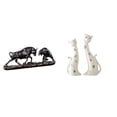 thumbnail image 1 of Figura De Gato Toro Feng Shui, Estatua De Oso Y Toro, Obra De Arte Moderna, Esculturas De Ganado Chino, Esculturas De Animales Para Escritorio, Regalos De Cumpleaños, Esculturas De Pareja De, 1 of 8
