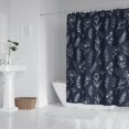thumbnail image 2 of Pioneer Flower Floral Print Pattern Shower Curtain 84"x72", Bathroom Decorative Shower Curtain Set with 12 Hooks, Waterproof Washable, 2 of 6
