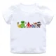 thumbnail image 3 of Camiseta de algodón con estampado de dibujos animados para niños, juego popular, Garten of Banban, ropa divertida y bonita para niñas, camiseta informal de verano para bebés y niños, mangas cortas, 3 of 5
