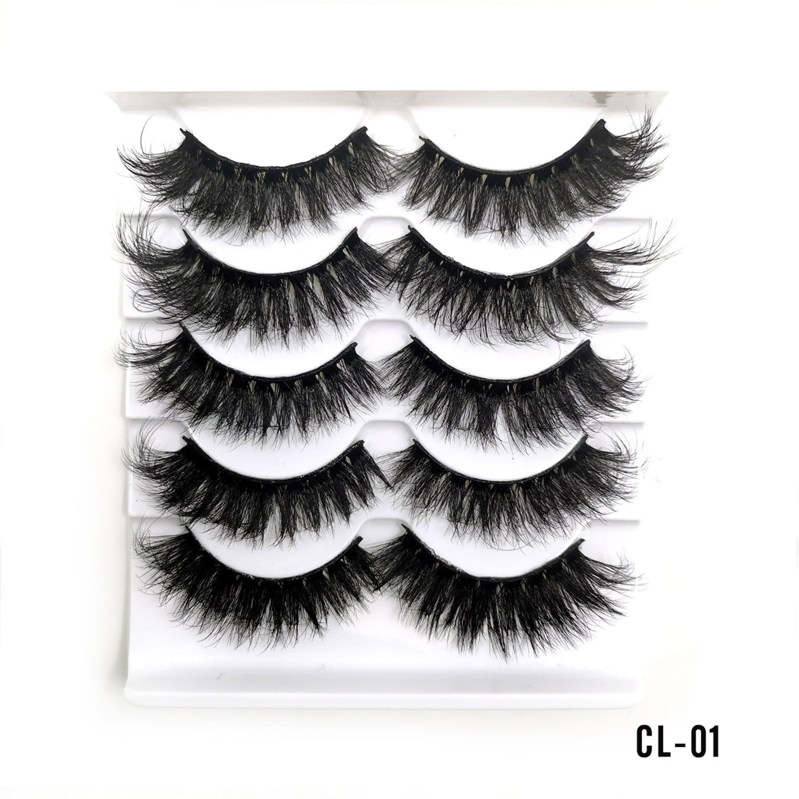 Salon Lashes 614 20 Mm Lashes 3 Second Lashes Empty 3d Eyelashes 20mm Heart Lashes Last round Reusable Rounds Y Lashes Extensions Clusters D Curl Eye Extension Boxes Packaging