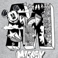 thumbnail image 3 of Disney - Mickey Mouse - Large M Scribbled Drawing - Men's Crew Neck Fleece Pullover, 3 of 5