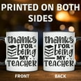thumbnail image 4 of Teacher Appreciation Mug - Thank You Gift for Teachers - End of Year Present - Teacher Coffee Mug - Perfect Teacher Gift Idea - 11 Ounce Black Rim Handle Novelty Coffee Cup - WMUG1476-BLK, 4 of 5