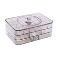 thumbnail image 2 of Multi-layer Jewelry Organizer, Compartmentalized Storage Box, Acrylic Material, Adjustable Dividers, For Earrings, Necklaces, Rings, Travel Safe, Office Desk Accessory, Fine Jewelry Protection,, 2 of 9