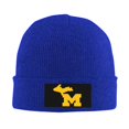 thumbnail image 2 of Michigan Us Knit Beanie Acrylic Knitted Hat Men Beanie Winter Warm Beanies Women Casual Skullies Outdoor, 2 of 7