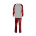 thumbnail image 4 of Diconna Pyjama Parent-Enfant Match Hauts Renne avec Pantalon à Carreaux Combinaison, 4 of 9