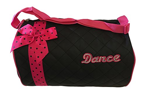 #1 Fashion Girls Dance Duffel Moon Ballet Bags Hot Pink