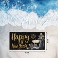 thumbnail image 2 of Beach Towel Happy New Year Bath Pool Towels Champagne Cup Gold Fireworks Absorbent Beach Towel Soft Large Quick Dry Lightweight Camping Travel Sports Yoga Gym Swim Towels for Adult 35x70 Inch, 2 of 9