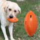 thumbnail image 3 of Juguete para perros con pelota de rugby a prueba de fugas, de TPR masticable para el autoentretenimiento, el alivio del aburrimiento y la salud dental, 3 of 4