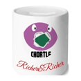 thumbnail image 1 of Fun Laugh Mouth Purple Emotion Chortle Rich and Rich Bank Saving Box Coin, 1 of 1