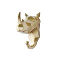 thumbnail image 1 of Wweixi Animal Shape Hanger Solid Color Cute Cartoon Decorative Punch-free Self-adhesive Key Coat Jacket Door Back Hook Rack Gold Type 4, 1 of 6
