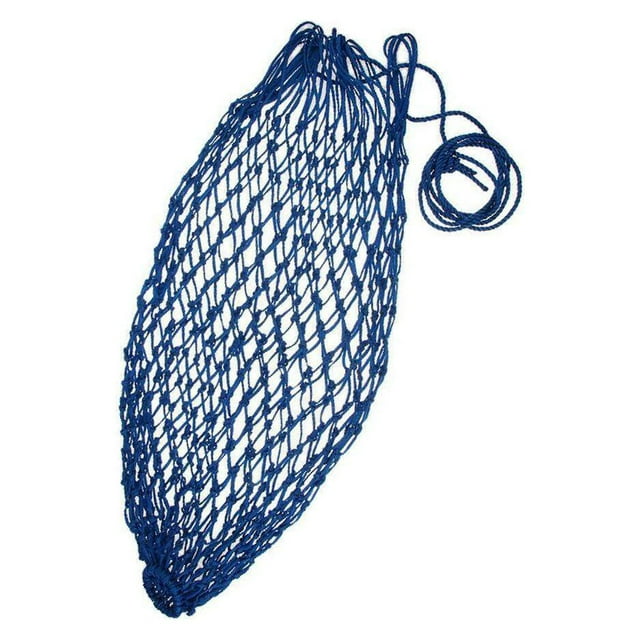 Durable 92cm/ 36" Nylon Slow pig strong Feed Hay Net for Horses 20 Mesh Hole Blue