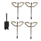thumbnail image 1 of Anclajes para pesca en hielo Colamx 4 Piezas con adaptador de taladro, 1 of 8