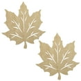 thumbnail image 1 of Shisuyan Placemats Golden 2Pcs 11.8In Square Nonwovens For Thanksgiving Table Decorations, 1 of 8