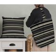 thumbnail image 5 of Soimoi Black Fabric - By the Yard - 56 Inch Wide - Stripes - Timeless Appeal with Classic Stripes Printed Fabric, 5 of 6
