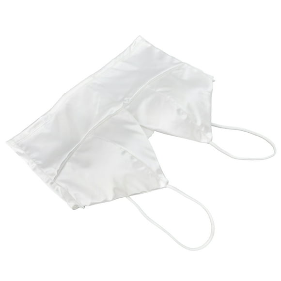 Padded Bra, Air Permeability Comfortable Seamless Wireless Bra for Coats Low Cut Dresses for Daily Life Club Party Beach for Women Girls Women Girls White