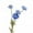 Blue, variant on D-GROEE Artificial Camellia Flowers, Real-Touch Dew Lotus Camellia Simulation Tabletop Flower for Party, 4Pcs Home Office Arrangements Indoor Outdoor Decoration-Blue