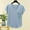 Light Blue, variant on Summer Tops For Women Sevevn Women's Solid V-Neck With Chest Pocket Short Sleeved T-Shirt Top