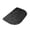 Black -Half Circle 1, variant on Half Circle Bath Mat Non-, Ultra Thin Bathroom Rugs, Rubber Backing Absorbent Quick Dry Machine Washable Carpet for Bathroom Floor, Bedroom Home Decor Beige -Half Circle 2, 24" x 16"