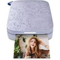thumbnail image 3 of HP Sprocket 2x3 Instant Photo Printer, ZINK Printing Technology, Bluetooth Wireless, Lilac, Deluxe Bundle, 3 of 9