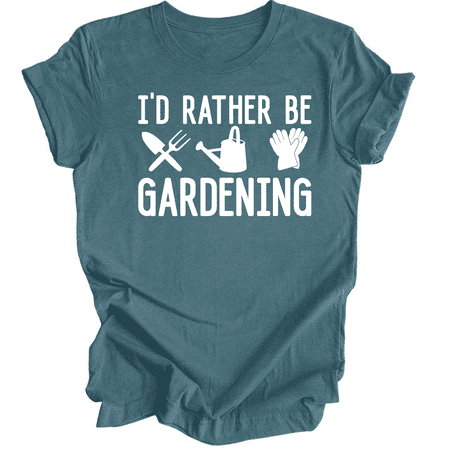 

Plant Lover Shirt Gardener T-Shirt Gardening Gift I d Rather Be Gardening