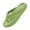 Green, variant on Pillow Slippers Cloud Slides for Women Men Adjustable Double Buckle Soft Cushion Slides Non Slip Thick Sole Beach House Sandals Green