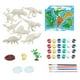 thumbnail image 5 of de pintura de modelo de dinosaurio para colorear DIY, suministros de accesorios de juguete, juego de arte de dinosaurio pintado a mano para niñas, 5 of 8