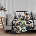 thumbnail image 3 of Custom Blanket with Picture Personalized Spotify Music Cover Gifts for Boyfriend Girlfriend, Anniversary Memorial Photos Gifts for Him Her Couple, Customized Christmas Valentines Day Birthday Gifts, 3 of 6