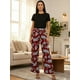 thumbnail image 5 of PANTALONES RELAJADOS PARA MUJER DE DISEÑO UNICO WIDE LEGS DE CINTURA ALTA, 5 of 9