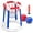 Red Blue, variant on Pool Basketball Hoop Pool Games Pool Toys with 2 Basketballs Floating Basketball Hoop for Pool for Kids & Adults Indoor Outdoor