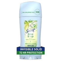 Secret Fresh Invisible Solid Antiperspirant & Deodorant for Women, Lime It Up, 2.6oz