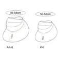 thumbnail image 5 of UDIYO Bucket Hat Wide Brim Design Anti-UV Foldable Children Summer Fisherman Cap for Travel, 5 of 8