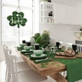 WalGRHFR The Irish Festival Door Sign Is Decorated With Green Buffalo Plaid Wooden