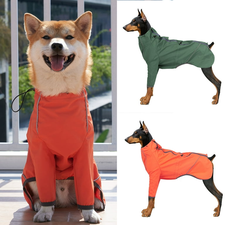 Dog jackets with clearance legs