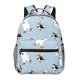 thumbnail image 1 of Disketp Skiing penguin Bear Mochila Estampada para Hombre y Mujer – Mochila Ligera Clásica con Múltiples Bolsillos para Universidad, Trabajo y Viajes-One Size, 1 of 5