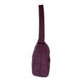 thumbnail image 5 of Reebok Women's Savannah Quilted Handbag, Grape Wine, 5 of 7