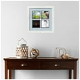 thumbnail image 2 of ArtToFrames Collage Photo Picture Frame with 4 - 4x4 Openings, Framed in White with Baby Blue and Black Mats (CDM-3966-2), 2 of 8