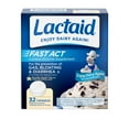 thumbnail image 4 of Lactaid Fast Act Lactose Relief Chewables, Vanilla, 32 Packs of 1 Count, 4 of 12