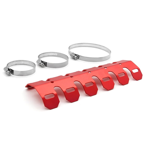 JUNTEX Universal Motorcycle Exhaust Muffler Pipe Protector Heat Shield Cover Professional Refit Accessories 6 colors