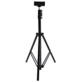 thumbnail image 1 of Homoyoyo 1Set Versatile Black Projector Tripod Stand with Stable Support for Outdoor Projector Use, 1 of 8