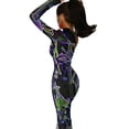 thumbnail image 6 of Electric Columbine Half Dleeve Split Dress dress women summer women"s clothing summer novelties, 6 of 6