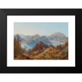 thumbnail image 2 of Carl Hasch 14x11 Black Modern Framed Museum Art Print Titled - Lucerne See, 2 of 5