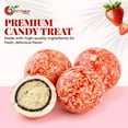 thumbnail image 6 of NY SPICE SHOP Strawberry & Creme Malted Milk Malt Balls - 1 Pound - Pink & White Malted Milk Balls - Chocolate Malted Milk Ball - Dark Chocolate Malt Balls Holiday Snacks, 6 of 7