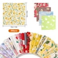 thumbnail image 2 of EEEkit 200pcs Printed Cotton Quilting Fabric for Sewing, Crafts, Patchwork, DIY Projects, 4 x 4in, 2 of 6