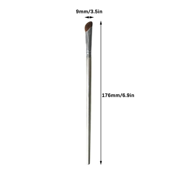 Nose Makeup Brush, Contouring Brush, Small Horse Hair Head Sculpting Shadow Brush for Nose Shaping, Soft Synthetic Fibers, Vegan Makeup Brush, Suitable for All Skin Types, Precision Application