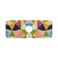 thumbnail image 7 of Yayeee Faucet Mat for Kitchen Sink 14.7" Diatomite Long Splash Guard Pad, Minimalist Triangles, 7 of 7
