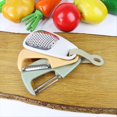thumbnail image 3 of Juego de Utensilios de Cocina de 3 Piezas, Pelador de Verduras, Pelador en , Molinillo de /Jengibre, Accesorios de Herramientas de Cocina Apilables, 3 of 5