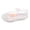 White, variant on FASHOFT Toddler Girls Jelly Sandals Iridescent Closed Toe Simple Princess Beach For Kids Daily Wear Girls Shoes Blue 3.5-4 Years