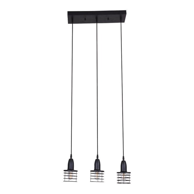 Xtricity - Pendant Light, 20.86 '' Width, From The Norway Collection, Black